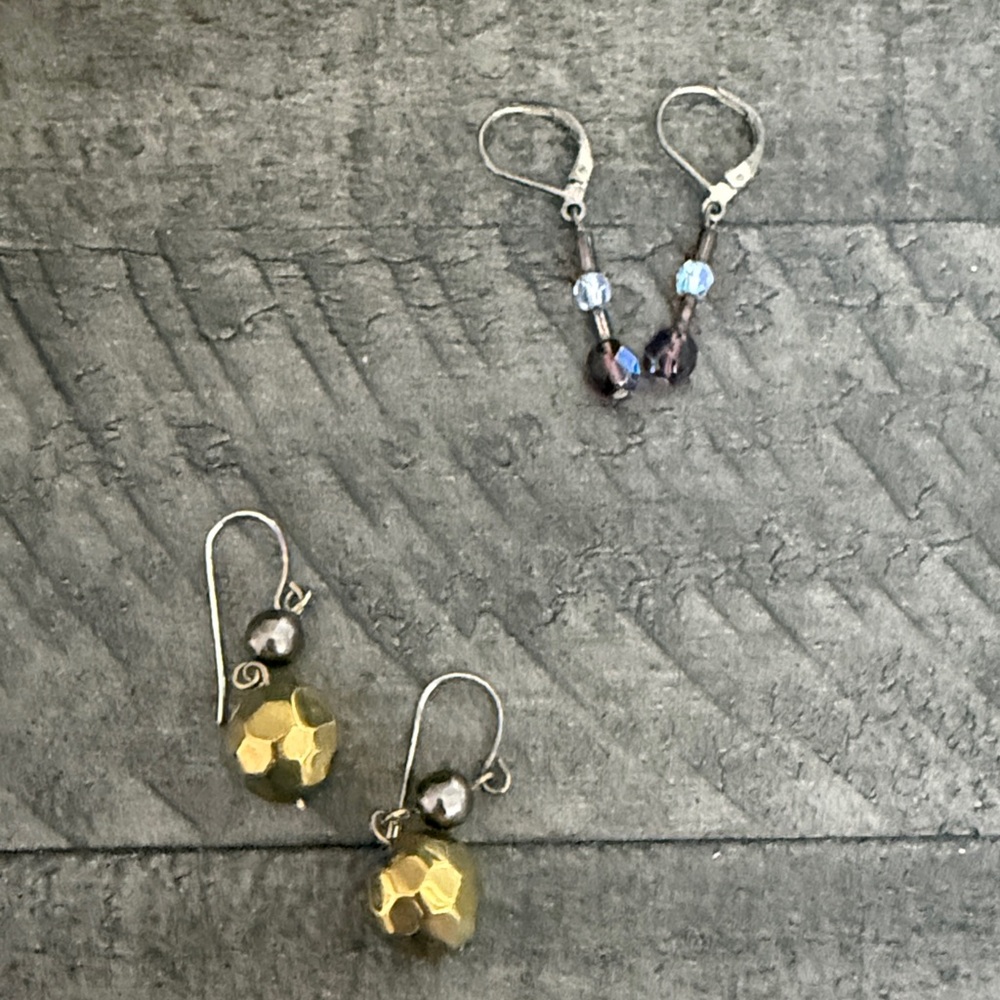 Hoop and Drop Earring bundle - Picture 7 of 10